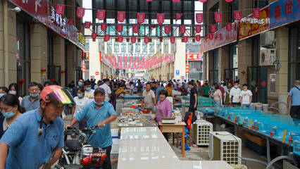 日照新发地农副产品批发市场正式开市运营，为区域农业注入新活力